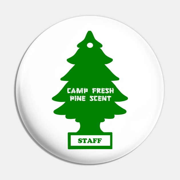 Camp Fresh Pine Scent Pin by Bommush Designs