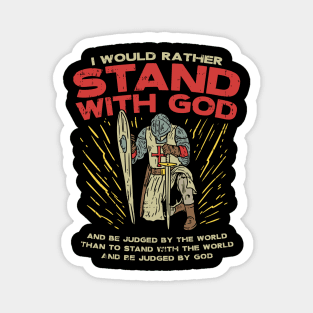 Bible Verse T Shirts God Jesus Knight Gift Magnet