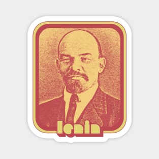 Vladimir Lenin // Retro Aesthetic Fan Art Design Magnet