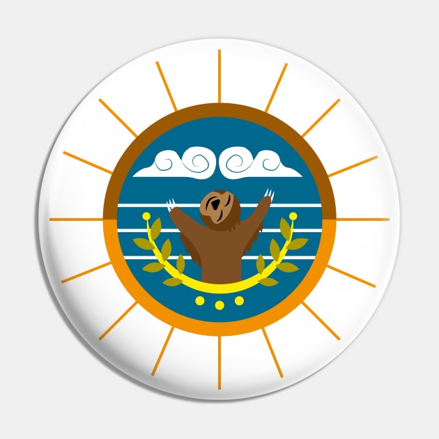 Sloth time Pin by NekroSketcher