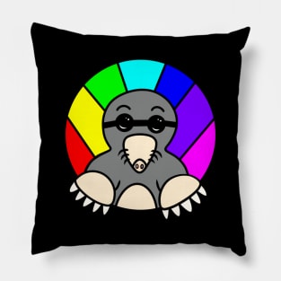 Cool funny mole Pillow