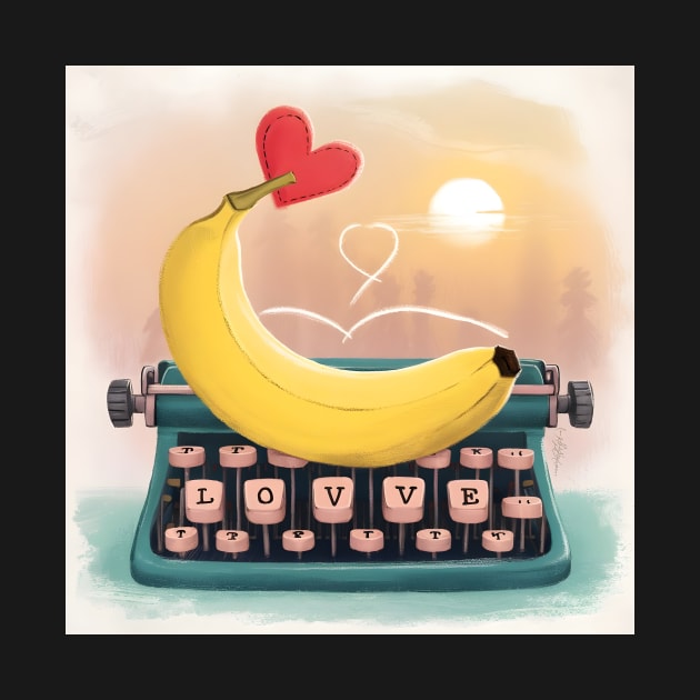 Banana Love by Florian Sallo