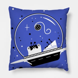 Space cat Pillow