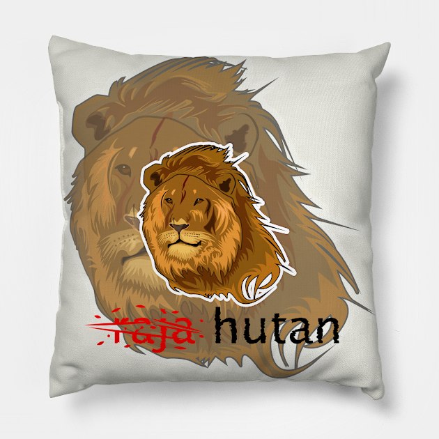 lion Pillow by berrs