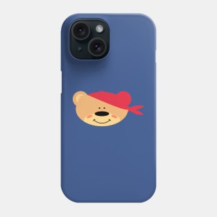 Teddy bear with Bandana Phone Case