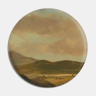 Landscape by Frederic Edwin Church Pin