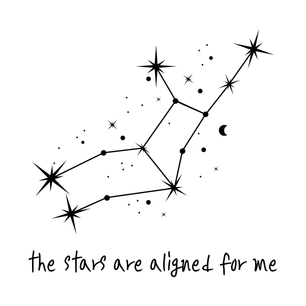 The Stars Are Aligned For Me - Virgo - White by planetary