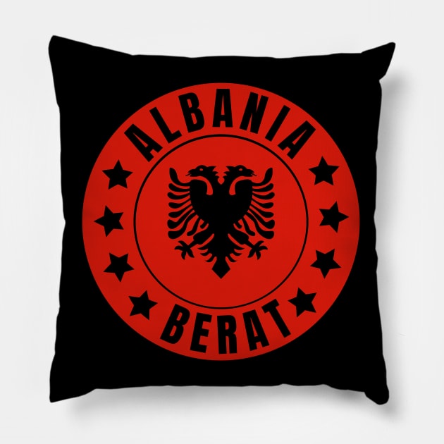 Berat Pillow by footballomatic