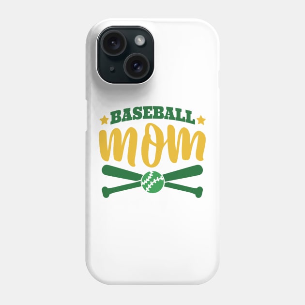 Baseball Mom Phone Case by MajorCompany