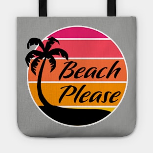 Beach Please - Sunset Tote