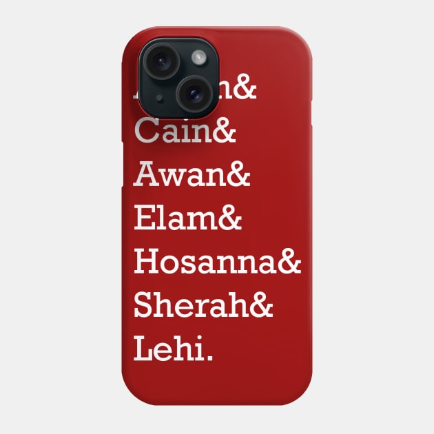 Adam & Werewolves Phone Case by SignyC