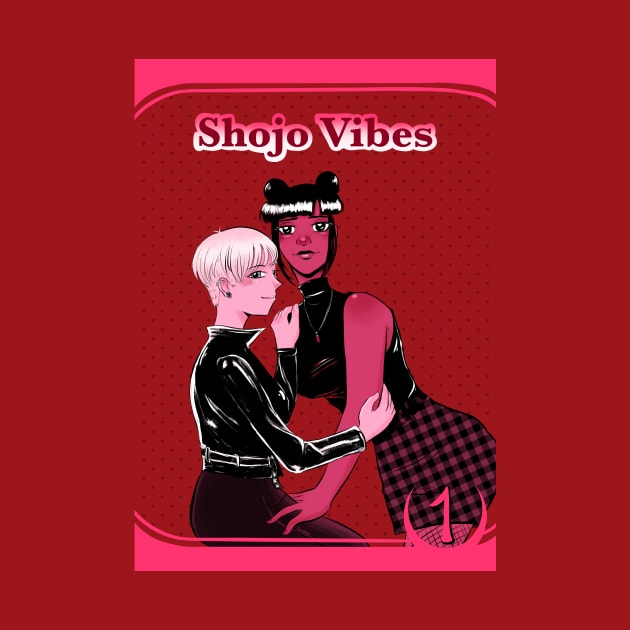 Shojo Vibes Manga Cover (Pink) by samiaselene