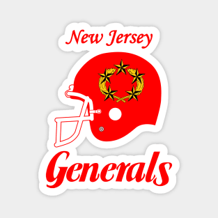 DEFUNCT - NEW JERSEY GENERALS Magnet