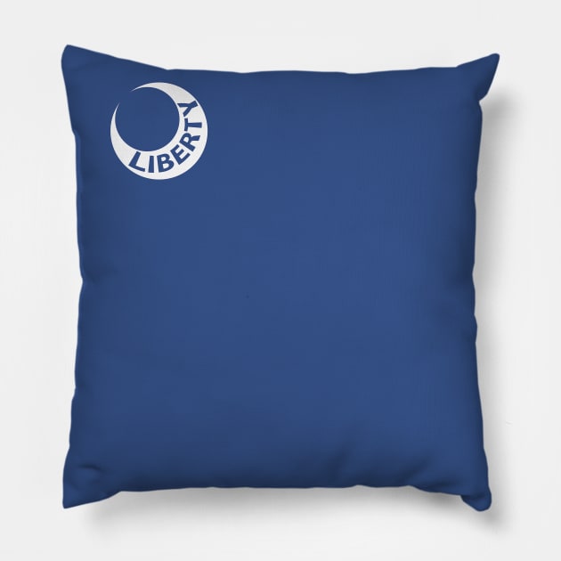 Moultrie Flag Pillow by American Revolution Podcast