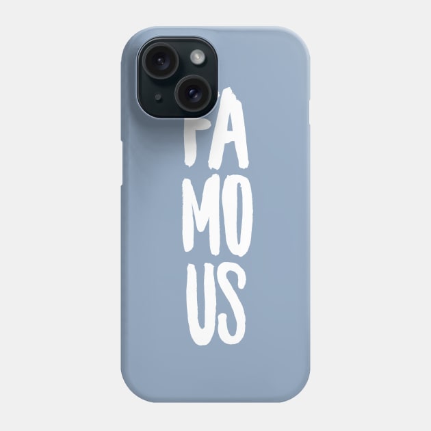 I'm just famous part 1 #eclecticart Phone Case by condemarin