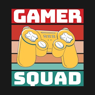 Gamer Squad Funny Gamer Gaming Matching Family Group T-Shirt