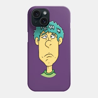 Regretting man Phone Case