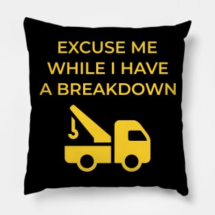 Having a bad day, funny humor Pillow