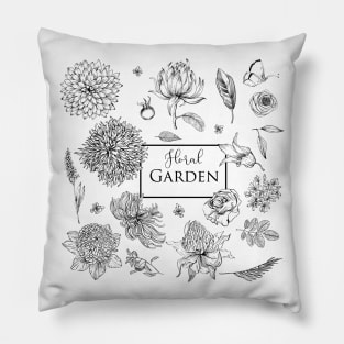 Floral Garden Pillow