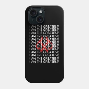 I Am The Greatest - Chalkboard Collection Phone Case