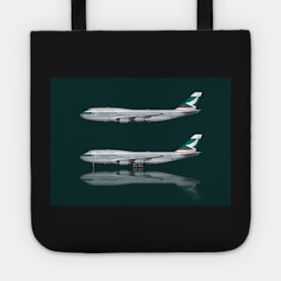 Cathay Pacific 747-400 Swosh Livery Tote