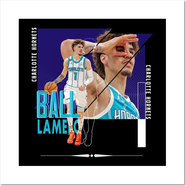 LaMelo Ball - Charlotte Basketball Jersey Mask for Sale by