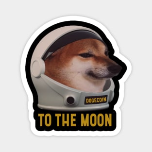 Dogecoin To the Moon Magnet