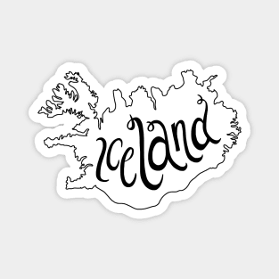 Iceland Outline Magnet