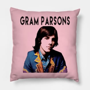 Gram Parsons Pillow
