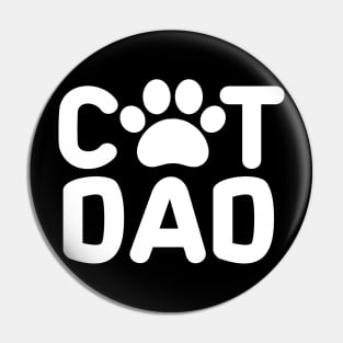 Cat Dad Pin