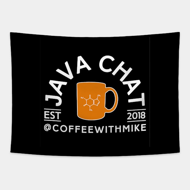 Java Chat logo wear Tapestry by Java Chat