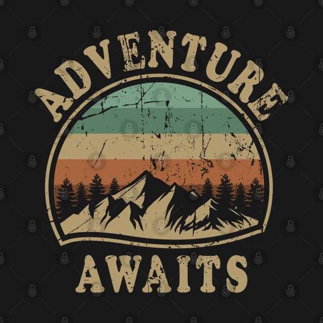 Adventure Awaits Vintage by victorstore