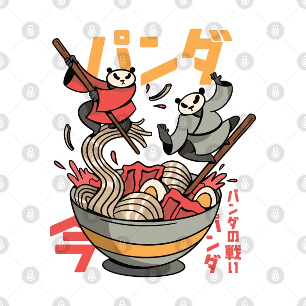 Kung Fu Ramen Battle by Eclecterie