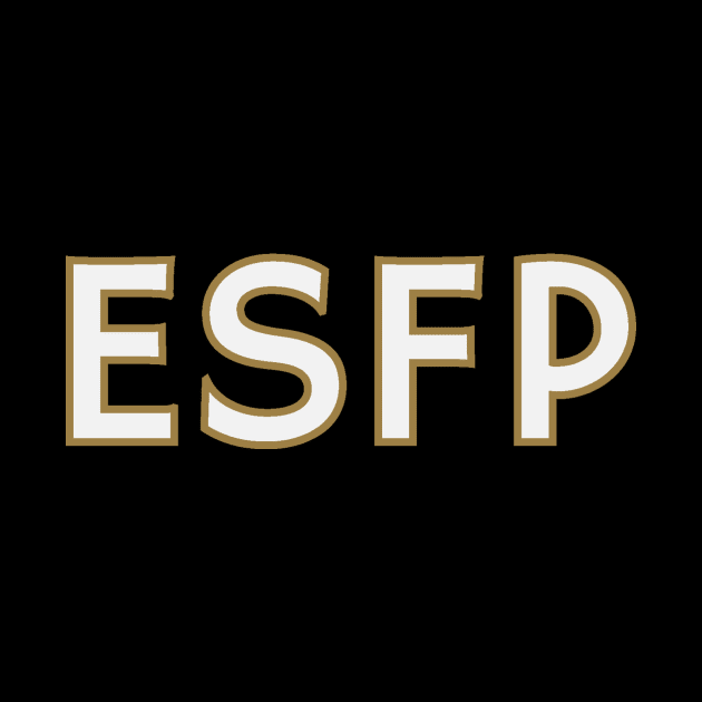 Myers Briggs Typography ESFP by calebfaires