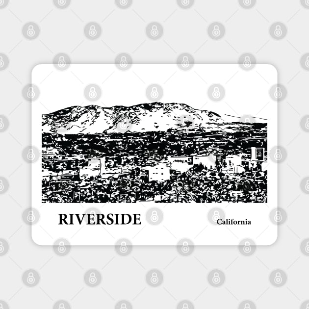 Riverside - California Magnet by Lakeric