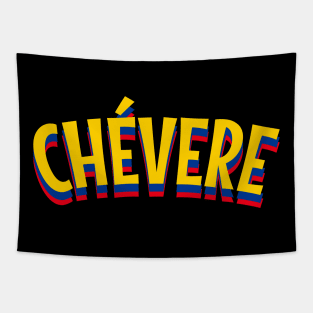 Chevere - amarillo azul rojo Tapestry