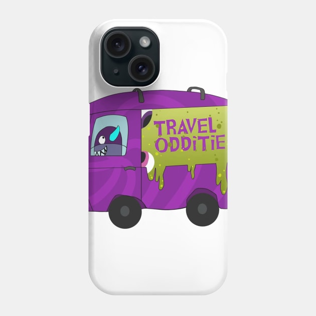 Travel Oddities Van Phone Case by traveloddities