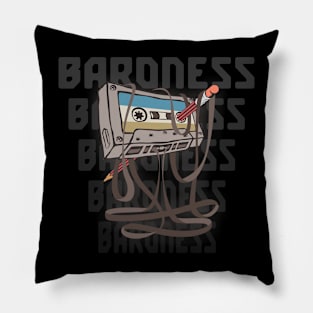 Baroness Cassette Pillow