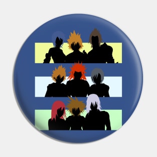 Kingdom Hearts Trio Pin