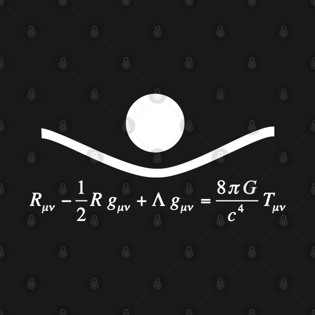 Discover Formula of General Relativity - Physics - T-Shirt