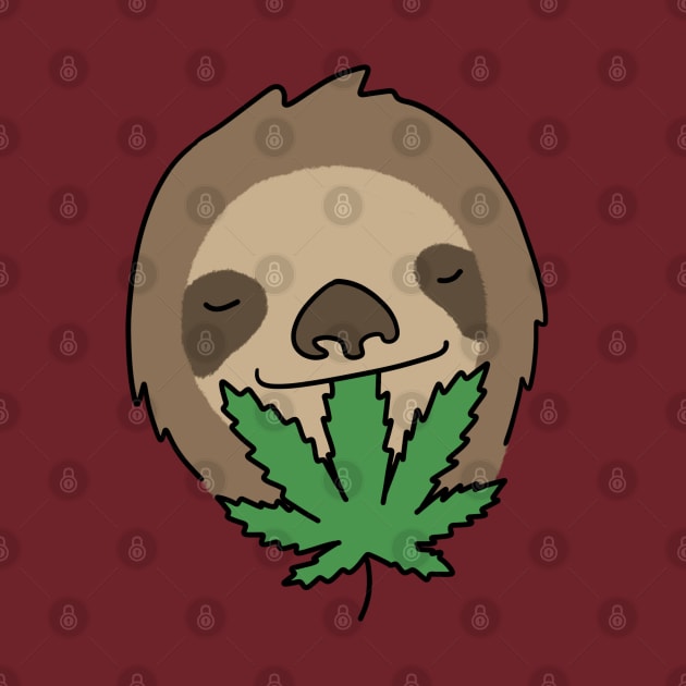 Chill sloth cartoon by ballooonfish