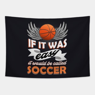 Basketball Slogan Basketball Player Gift Tapestry