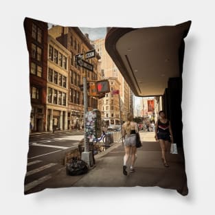 Broadway Flatiron Manhattan NYC Pillow