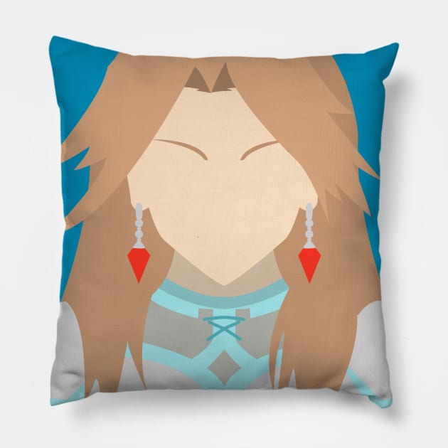 Katalina Vector Pillow by MagicFlounder