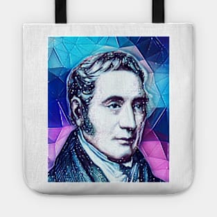 George Stephenson Snowy Portrait | George Stephenson Artwork 13 Tote