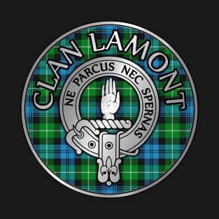 Clan Lamont Crest & Tartan T-Shirt