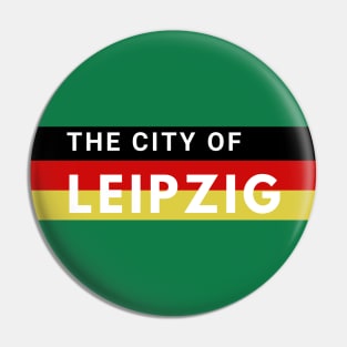 The City of Leipzig Germany in Europe Pin