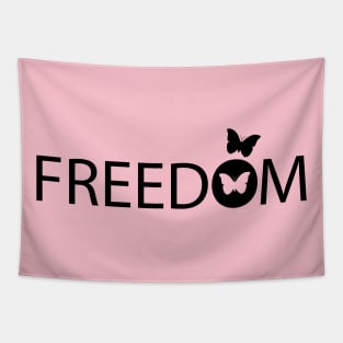 Freedom typography design Tapestry