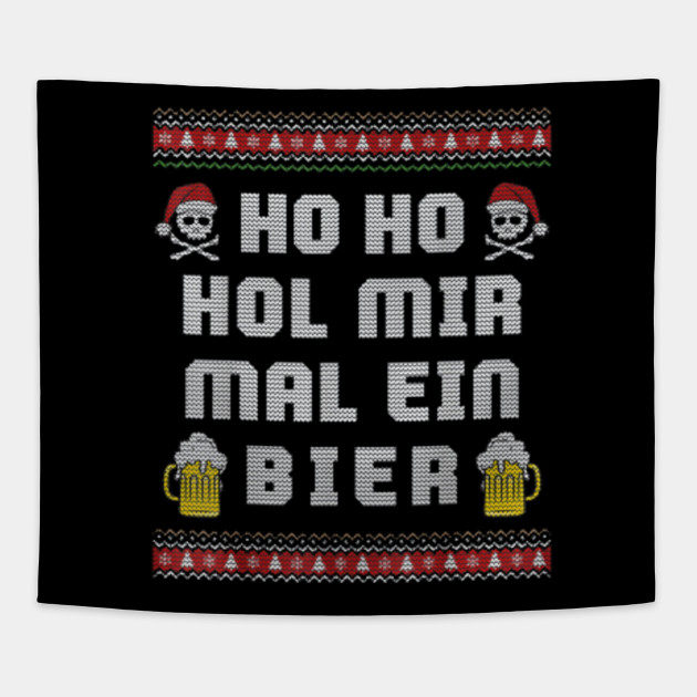 Ho Ho Hol Mir Bier Weihnachten Lustige Sprüche Herren Damen