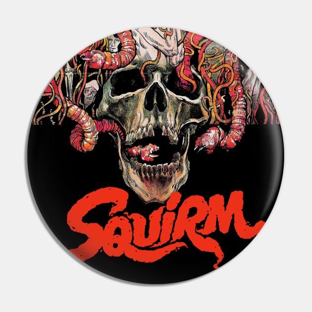 SQUIRM 1976 Poster Pin by Pop Fan Shop